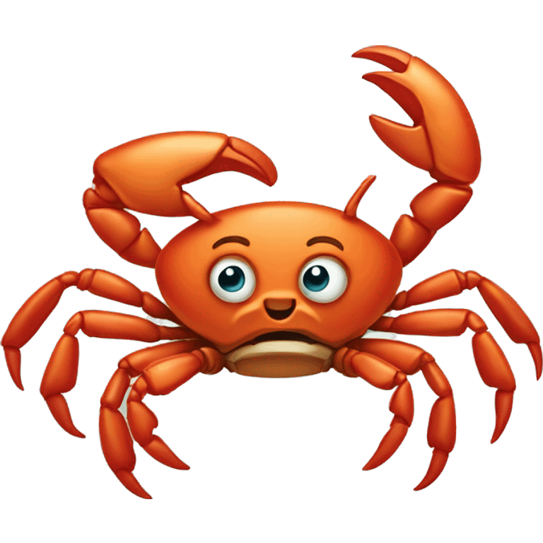 clumsy crab emoji