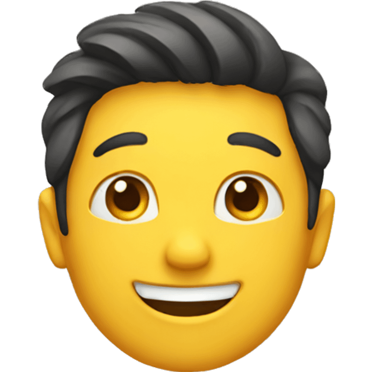 Happy person emoji