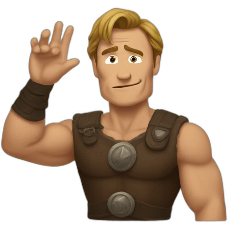 Conan salute emoji