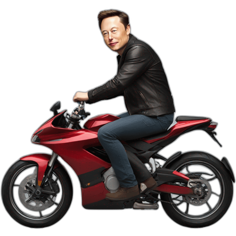 elon musk engaged physically riding a cat in private emoji