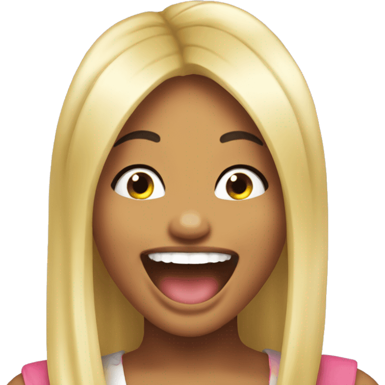 Nicki minaj laughing emoji