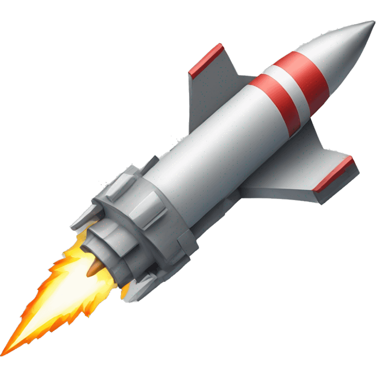 missile isometric emoji