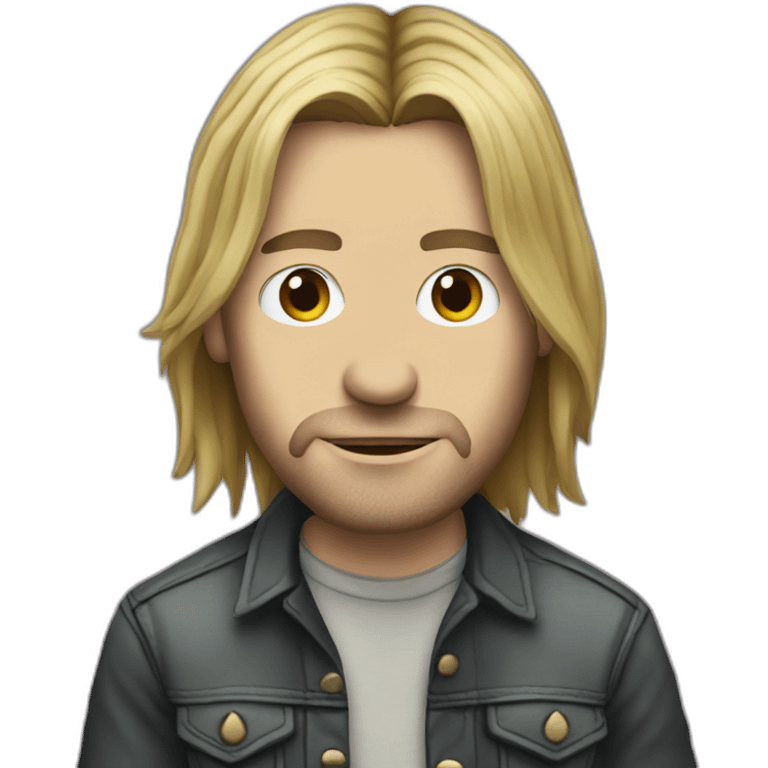 Kurt Cobain  emoji