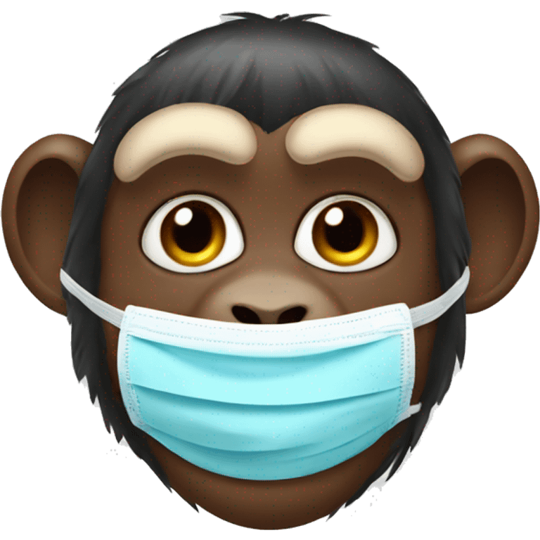 MONKEY SICKWITH FACE MASK emoji