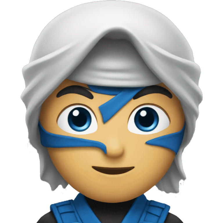 ninja bleu emoji