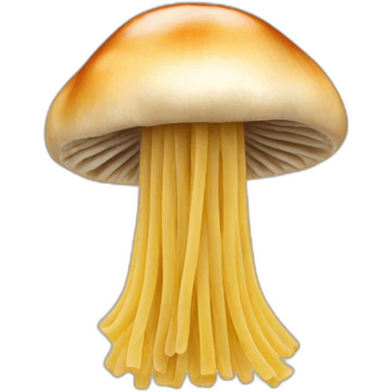 Mushroom pasta  emoji