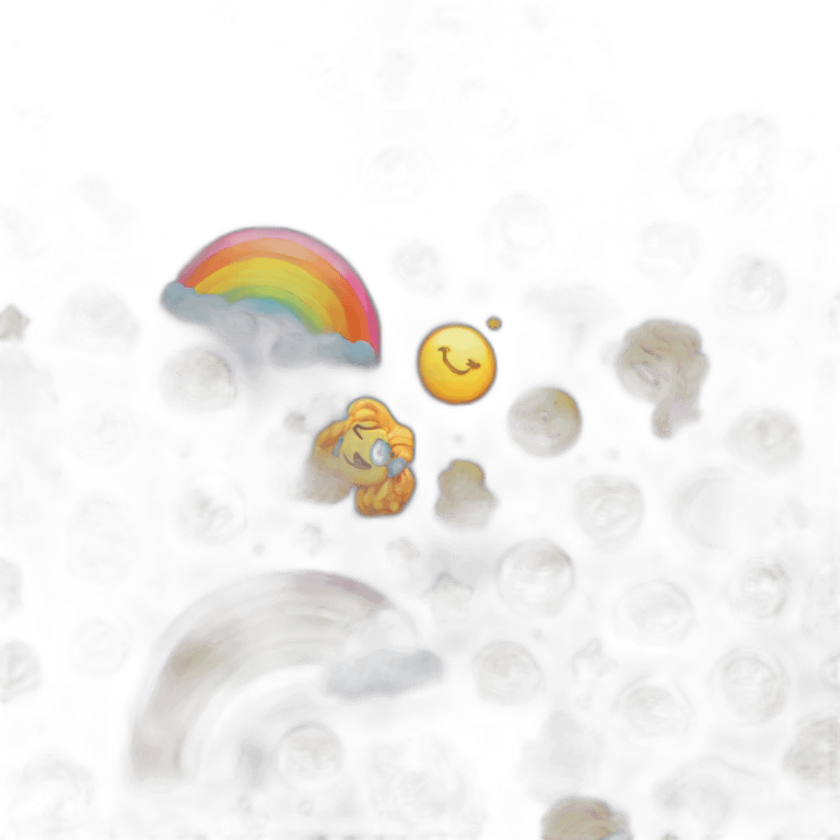 moonglow rainbow brite emoji