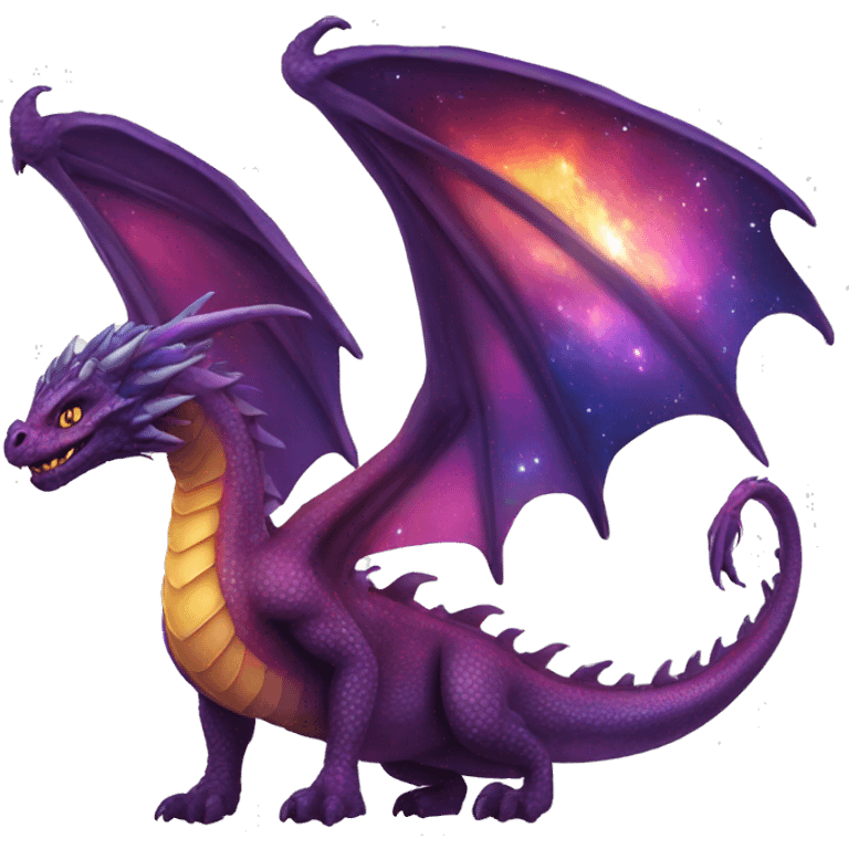 Galaxy dragon emoji