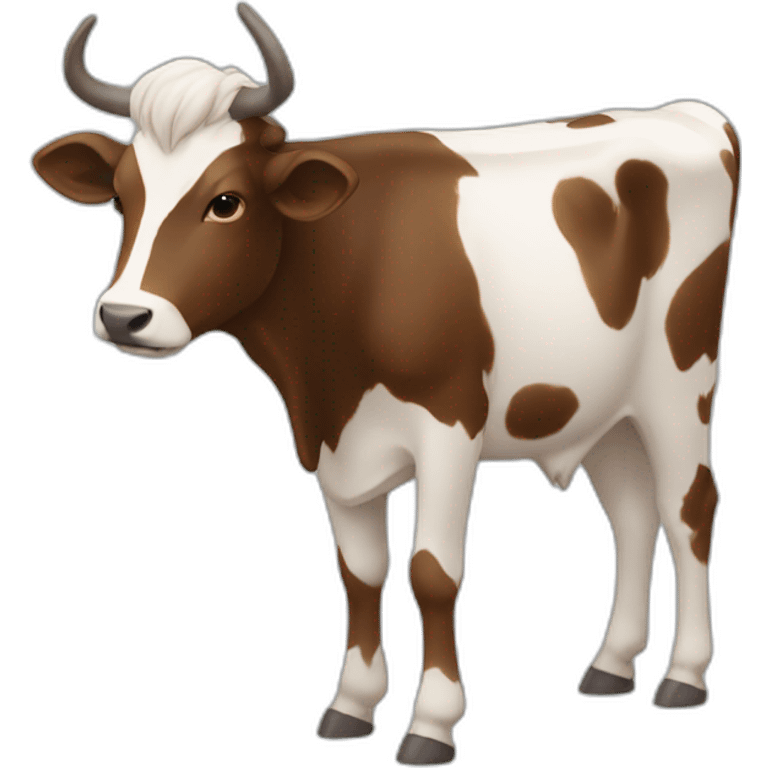 vaca bruna dels pirineus emoji