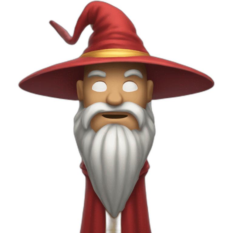 muscle-wizard-wearing-wizard-hat-and-robe emoji