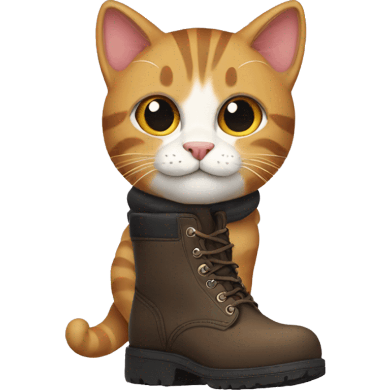 Cat with boots  emoji