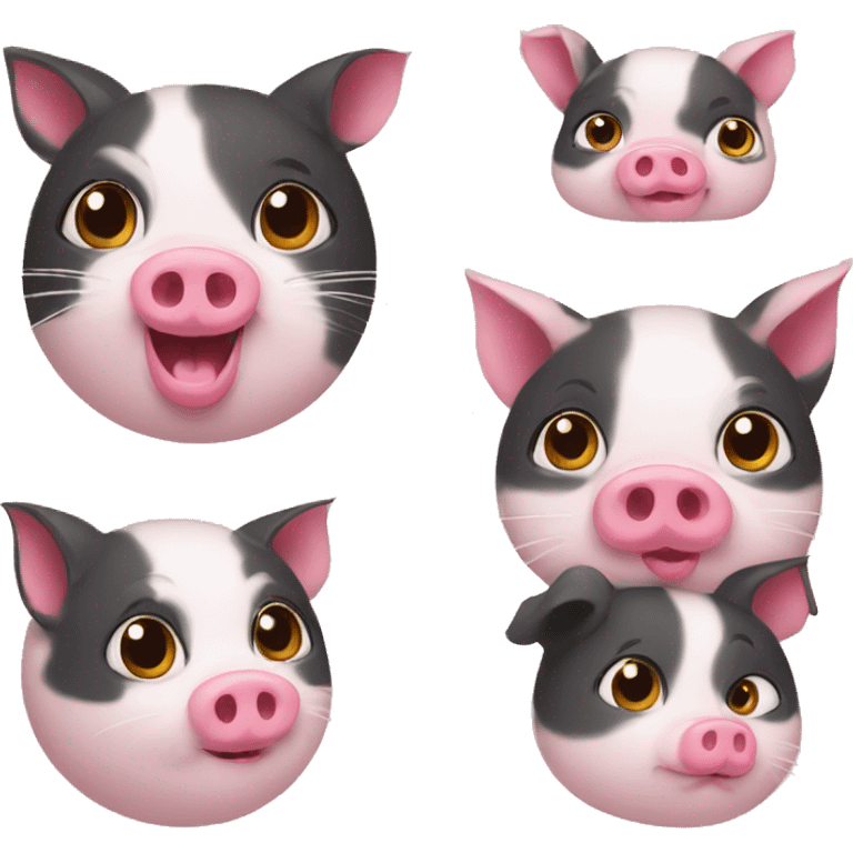 cat&pig emoji