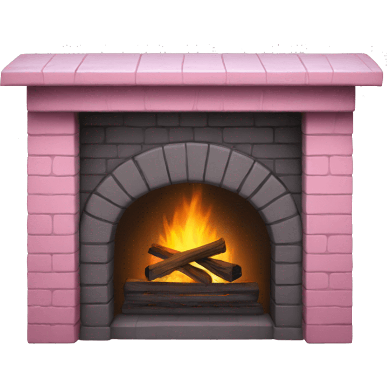 Winter Pink FirePlace emoji