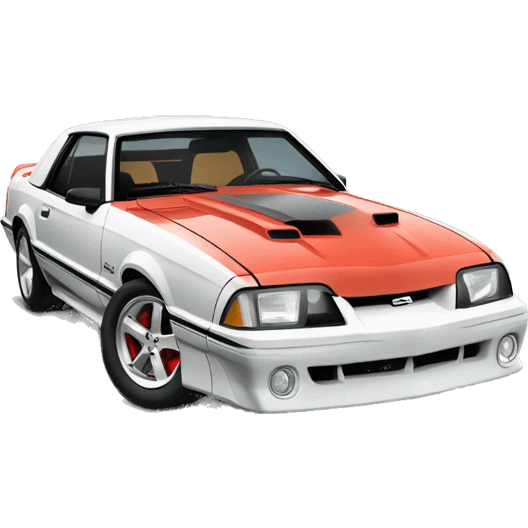 Foxbody mustang gt front 3/4 emoji