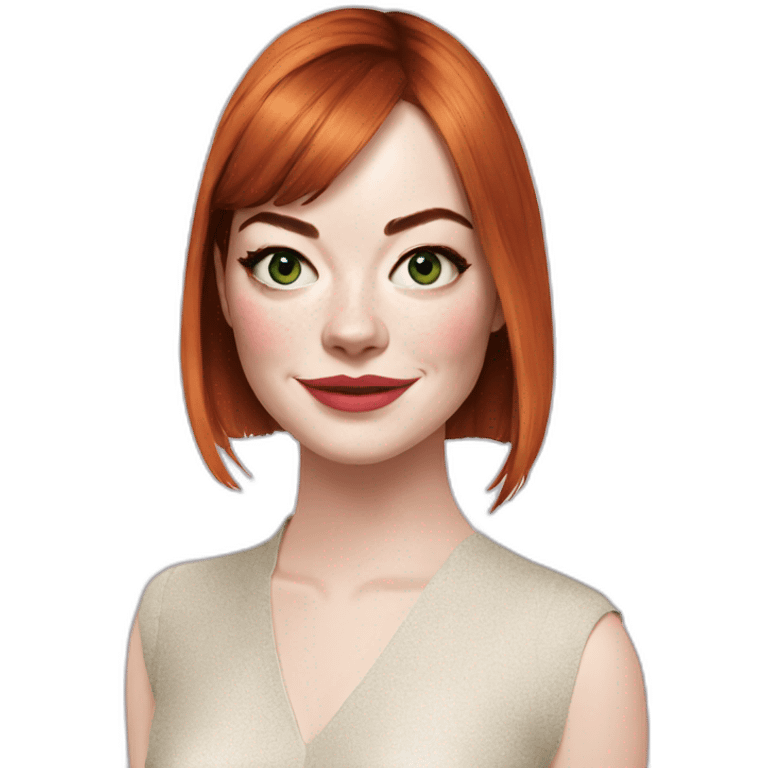 Emma Stone  emoji