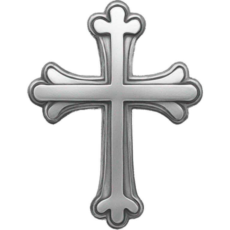 silver cross emoji