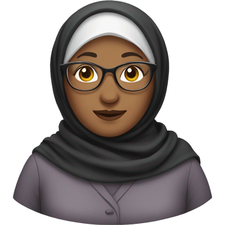 Grandma wearing hijab emoji