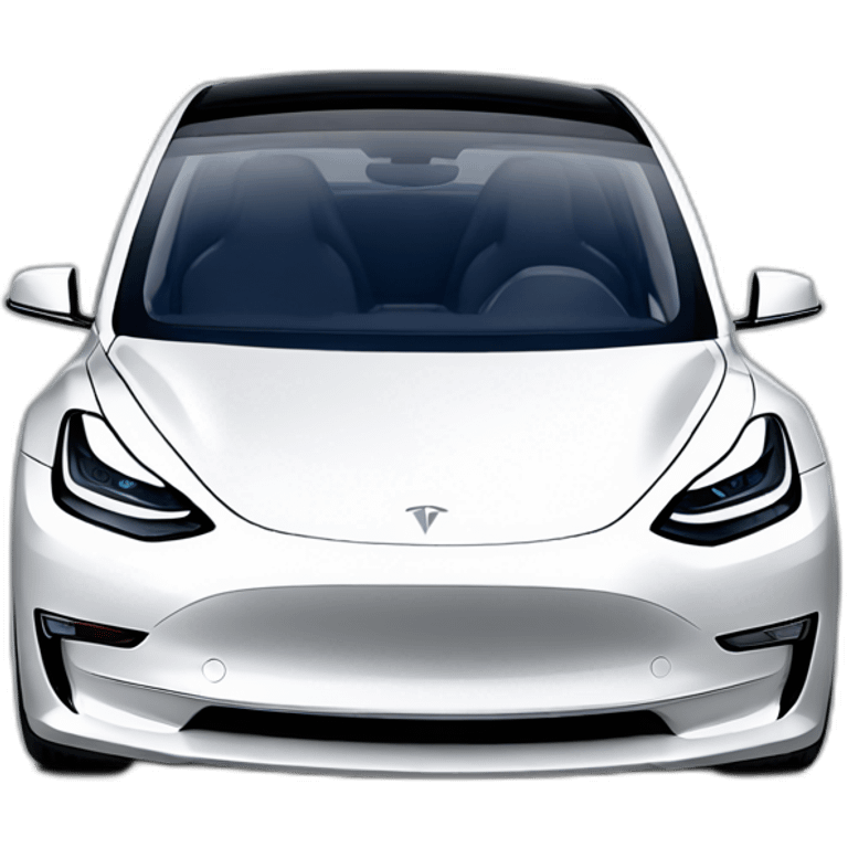 Tesla model3 performance front emoji