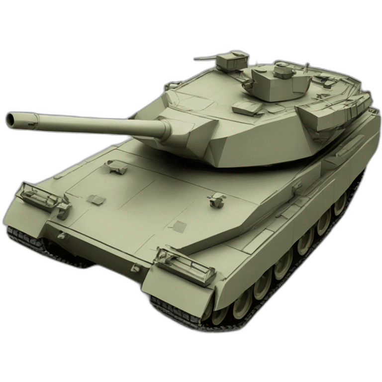 Leopard 2 tank emoji