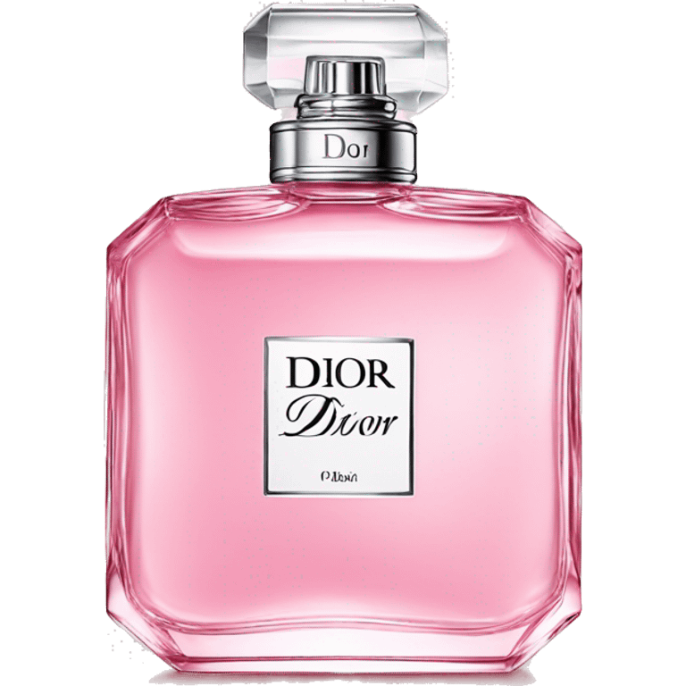 Dior perfume pink emoji