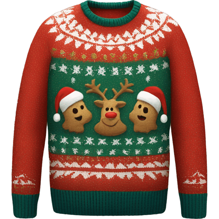 christmas sweater emoji