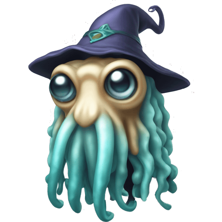 Cuttlefish wizard emoji