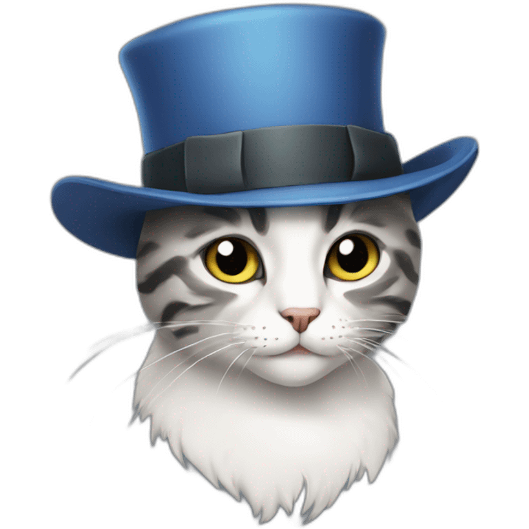 cat of hat emoji