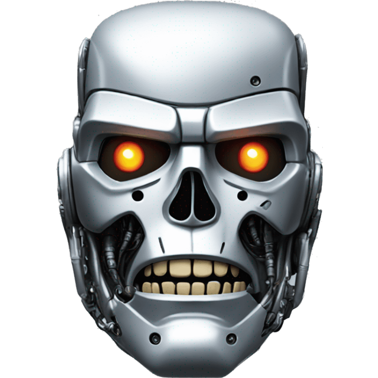 Terminator robot Face emoji