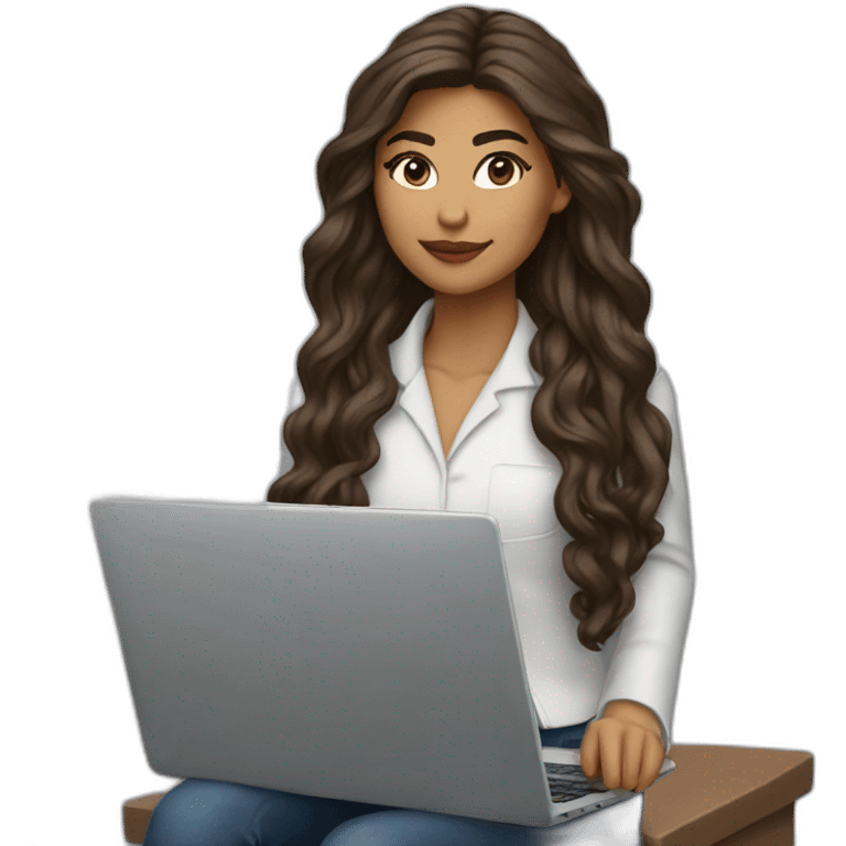 Zendaya usual manager with laptop emoji