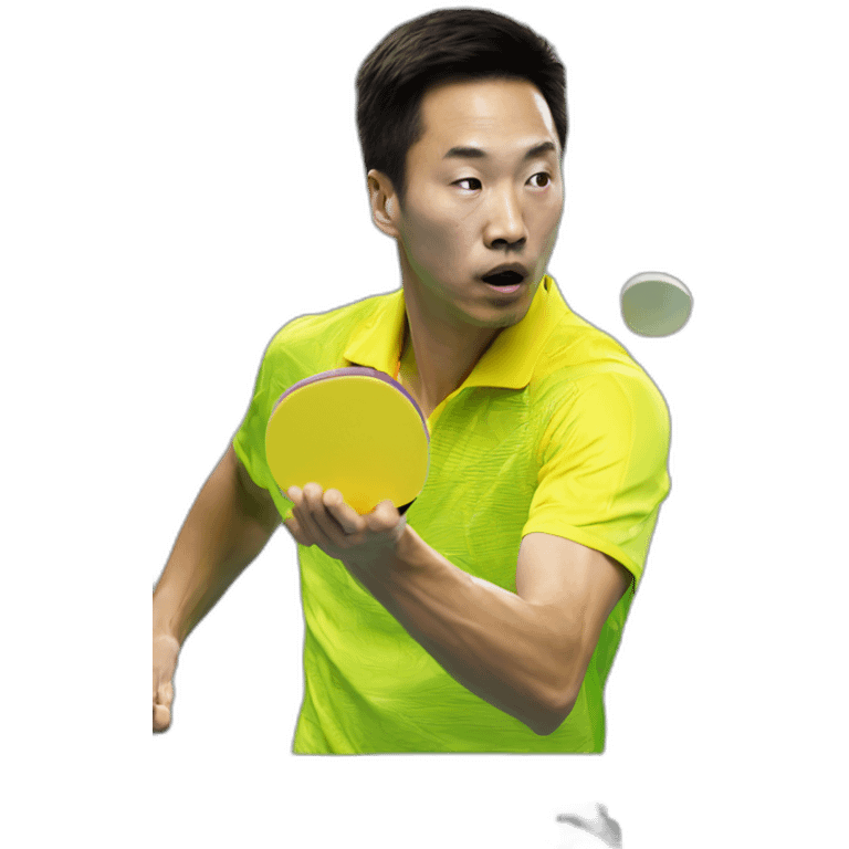 gorgeous table tennis emoji