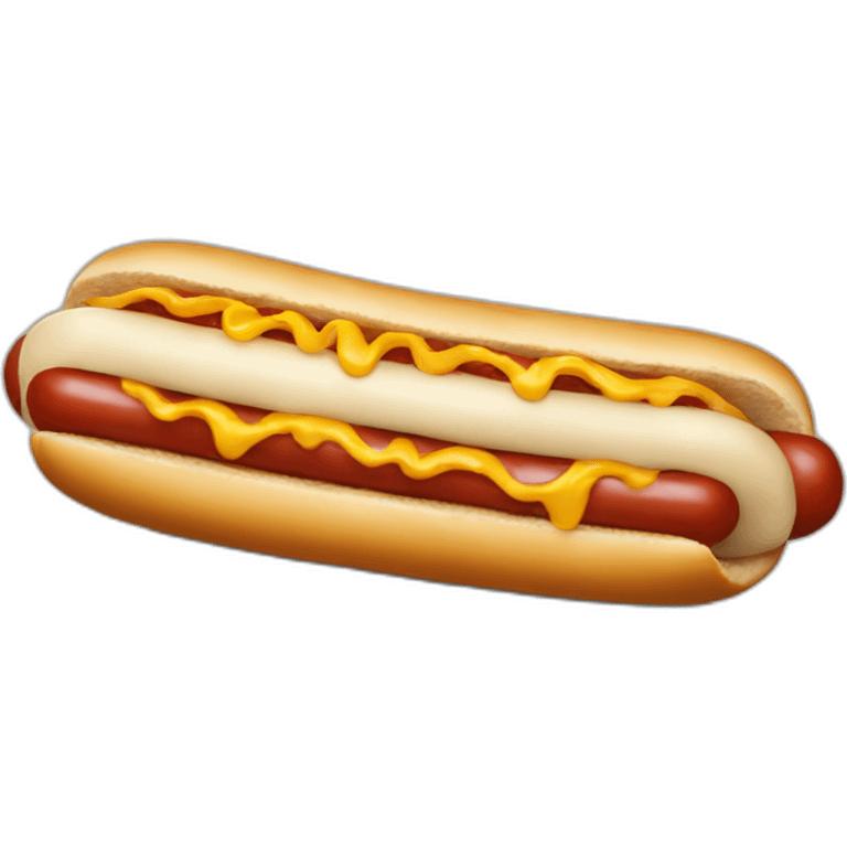 sneaky hotdog emoji