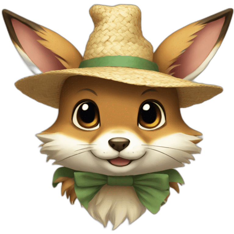 Strawhat Eevee emoji