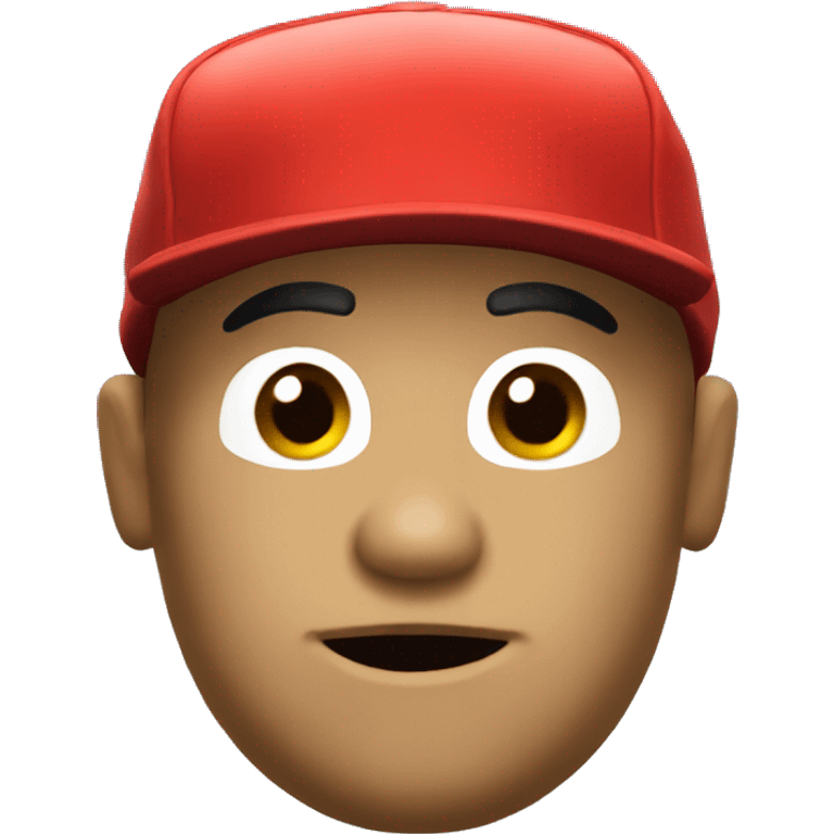 Roblox head with red cap emoji