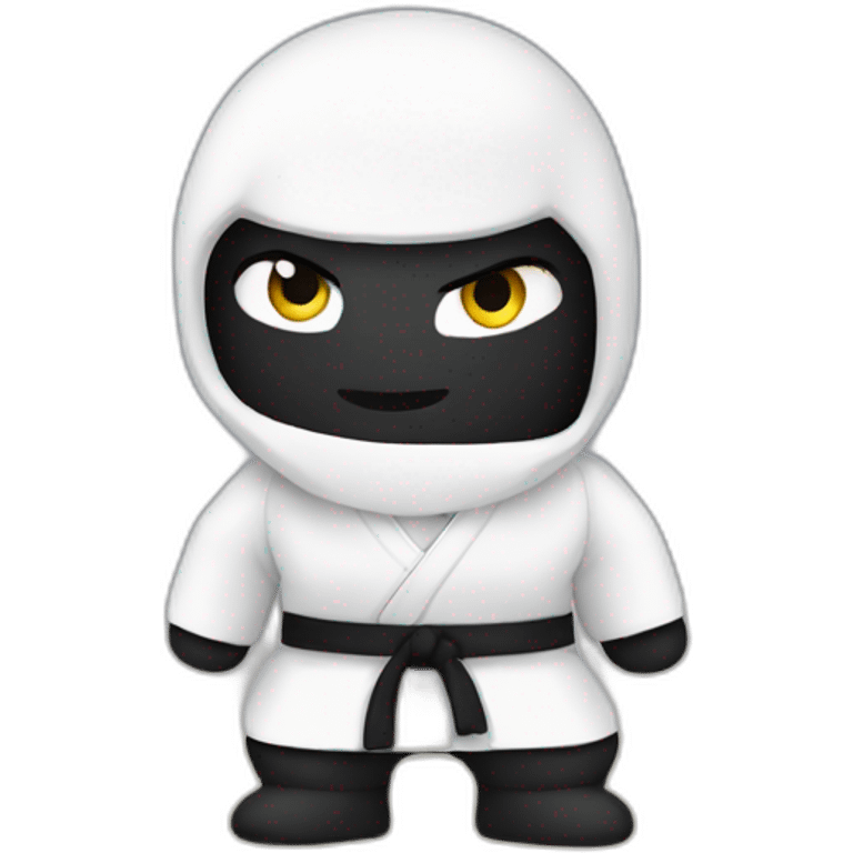 Un ninja judoka emoji