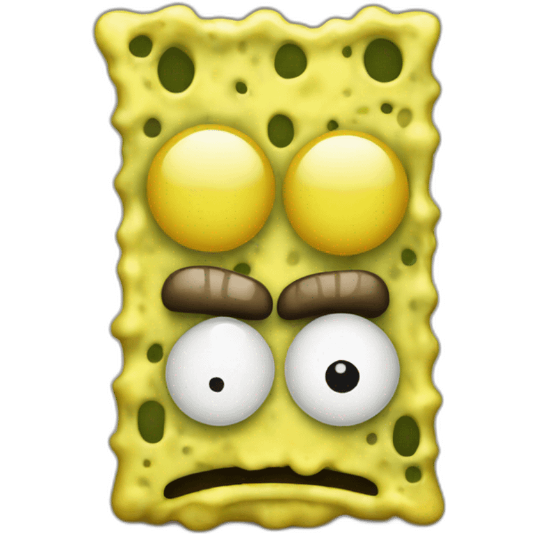 suspicious spongebob emoji