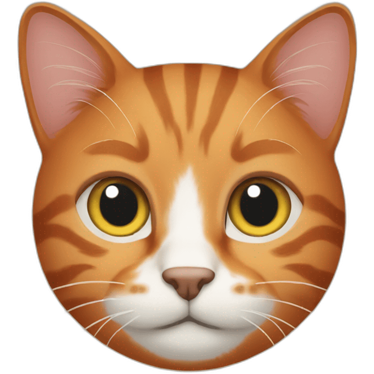 red tabby cat emoji