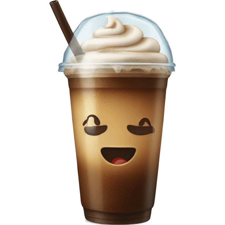 Iced coffe emoji