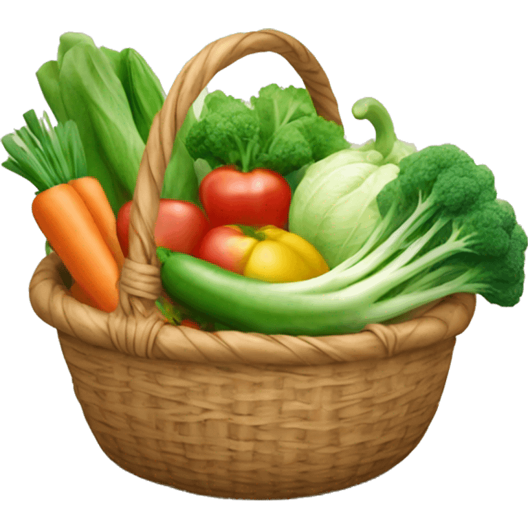 basket of vegitables emoji