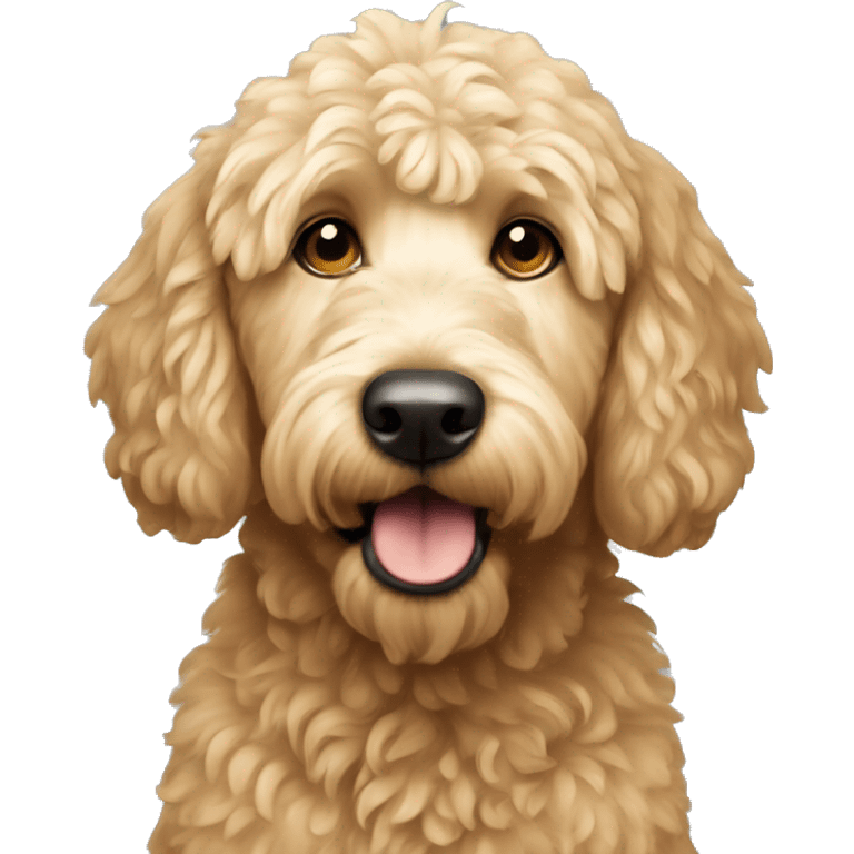 Golden doodle  emoji