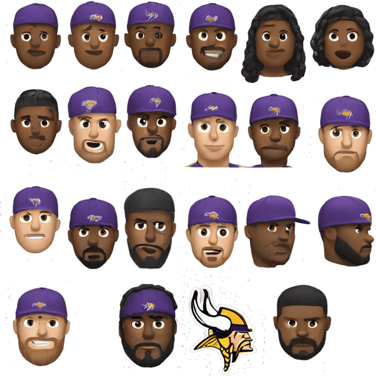 Minnesota Vikings emojis  emoji