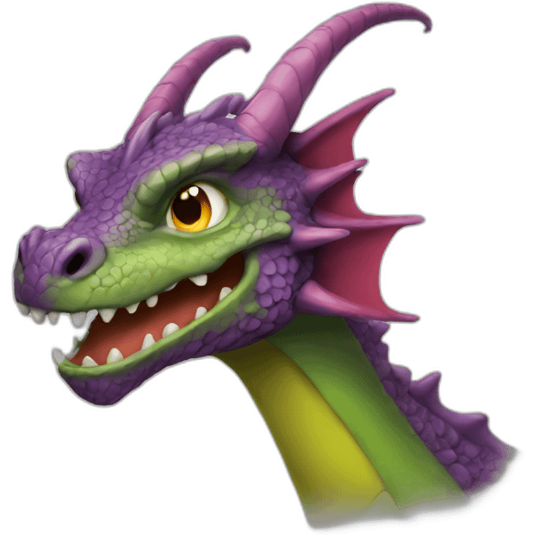 Fantasy dragon emoji