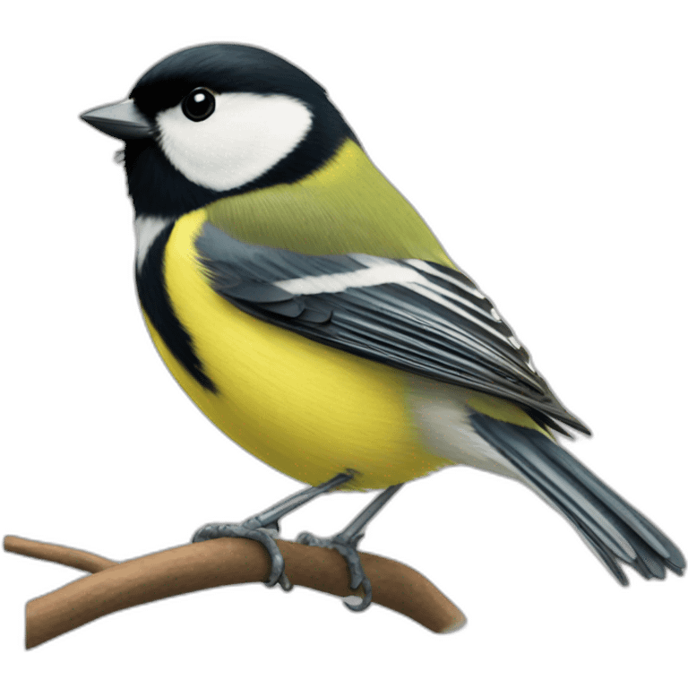 Great tit emoji