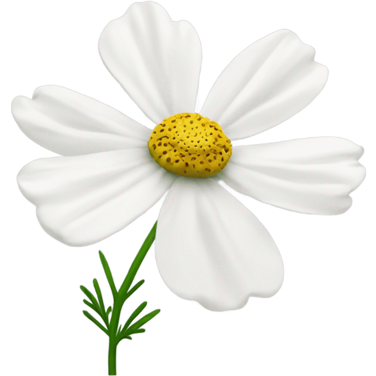 cosmos white flower emoji