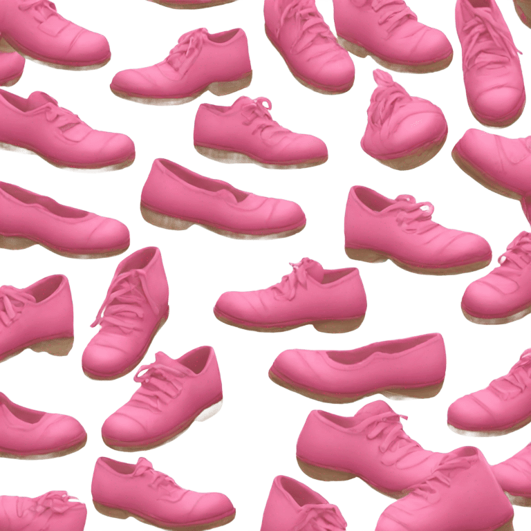 pink shoes emoji