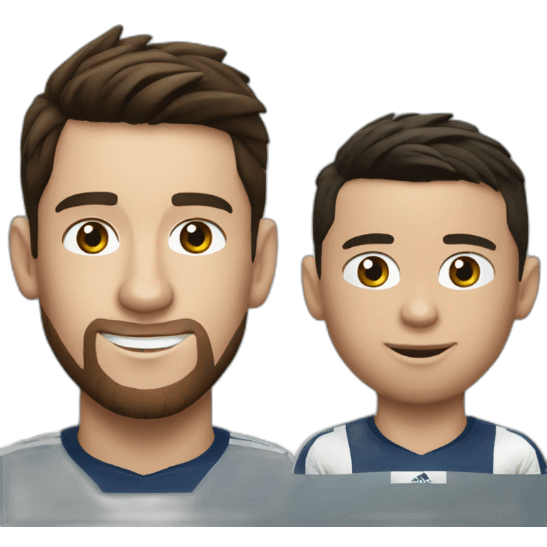 messi et ronaldo emoji