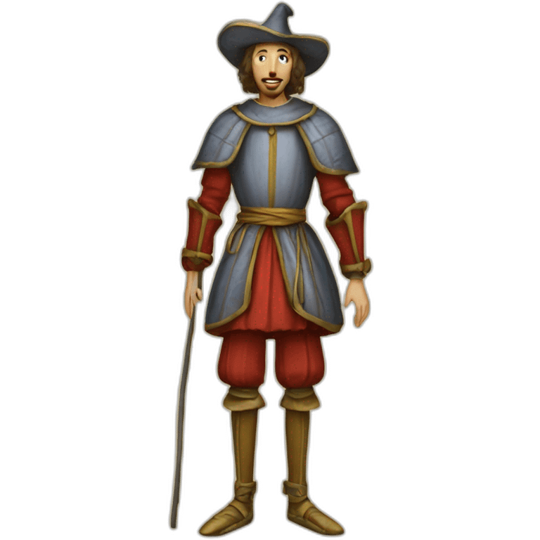 Stilt Walker medieval emoji