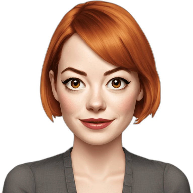 Emma Stone emoji