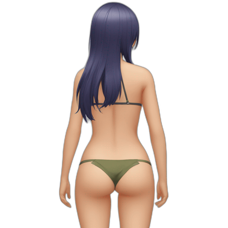 hinata hyuga full body pawg micro bikini back focus emoji