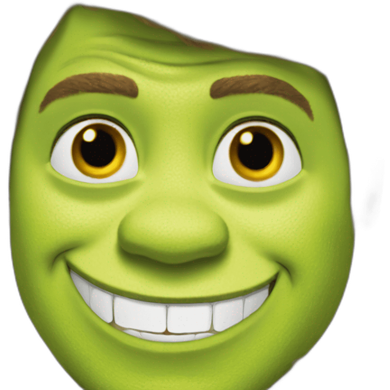 macron shrek face emoji