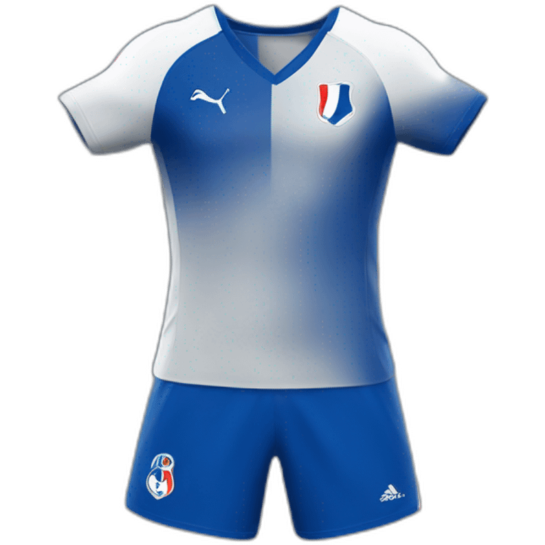 Maillot de foot France emoji